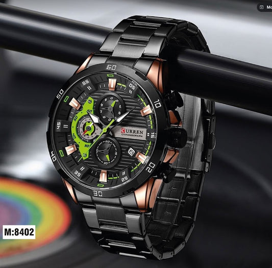 M:8402-1 RELOJ CURREN METÁLICO CRONOGRAFO HOMBRE