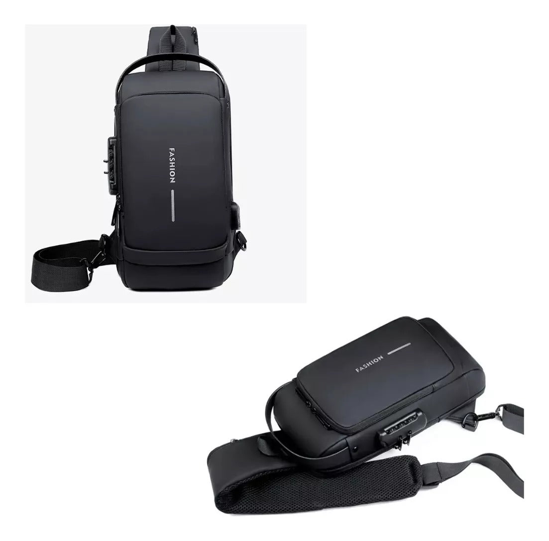 Morral Impermeable Con Clave, Entrada Usb