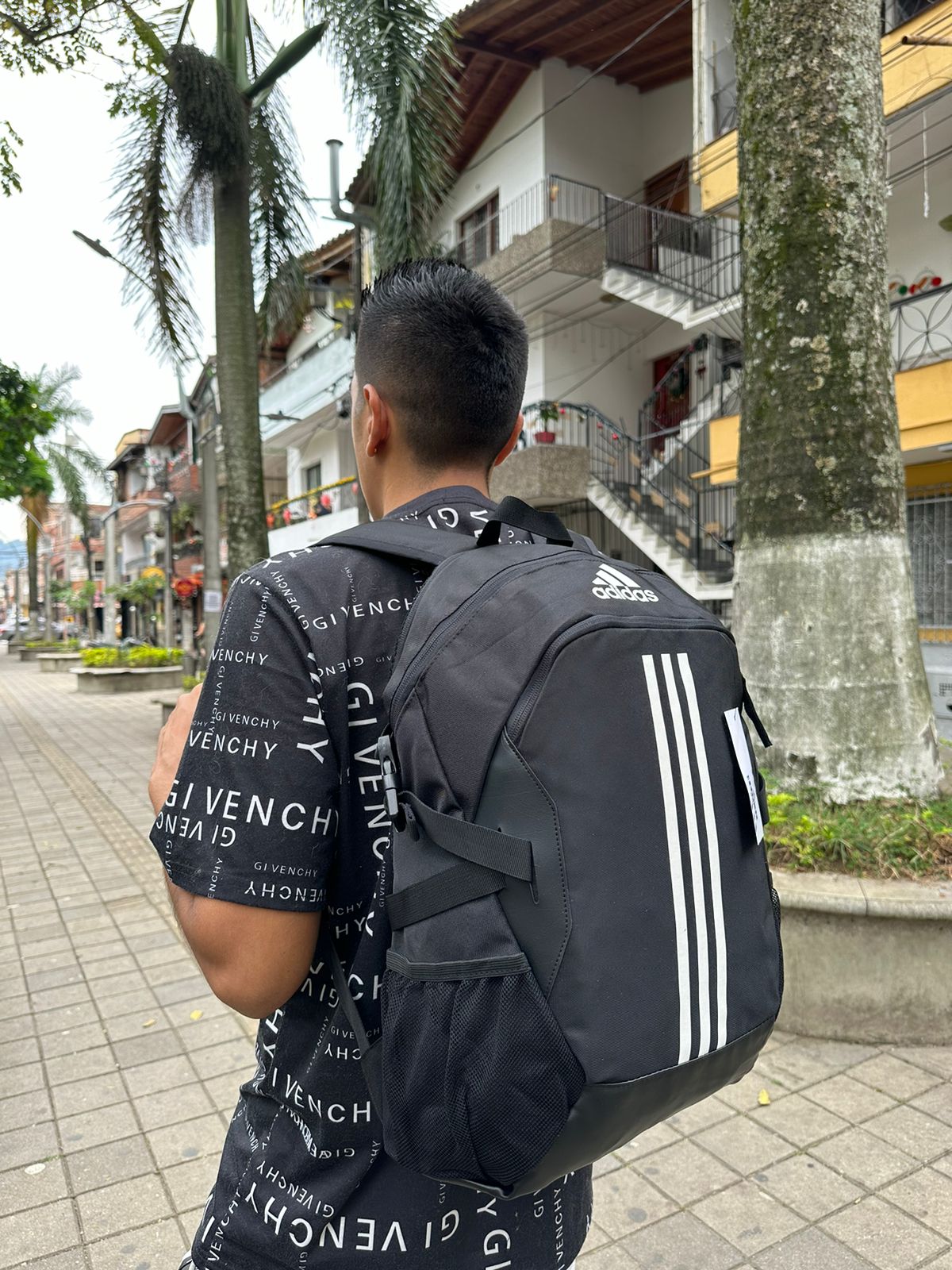 Morral adidas rayas